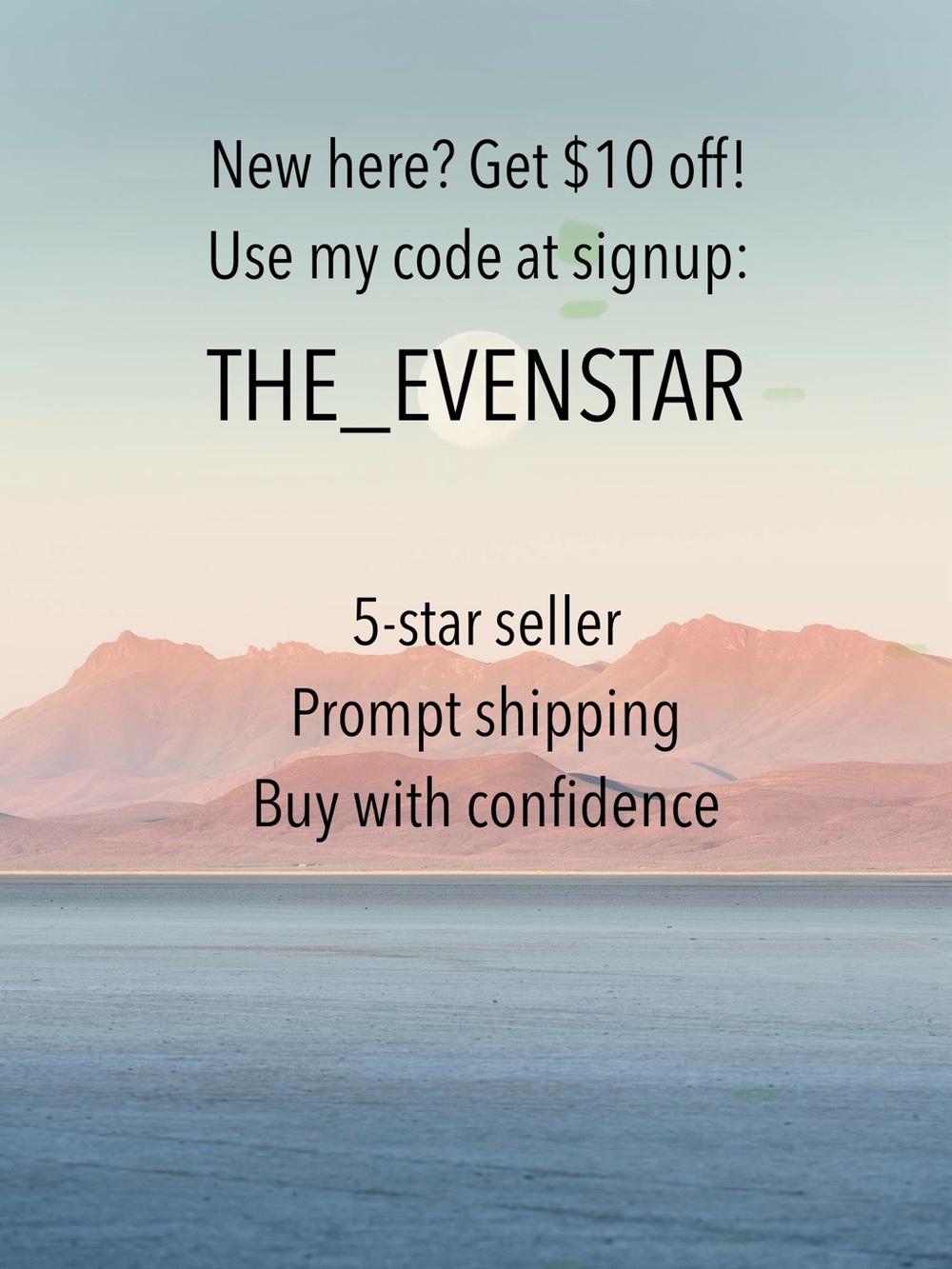 New? Get $10 Off with Signup Code: THE_EVENSTAR